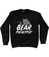 Load image into Gallery viewer, BEARPOCALYPSE! - Robot Bear Sweatshirt
