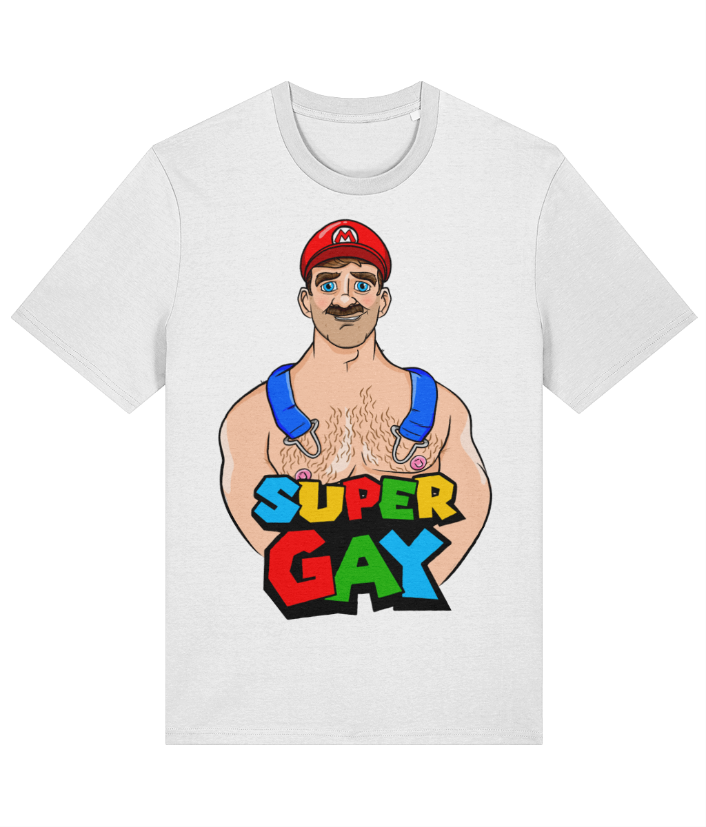 Super Gay Mario T-Shirt