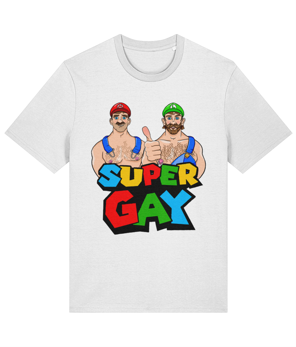 Super Gay Mario and Luigi T-Shirt