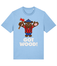 Load image into Gallery viewer, Got Wood and an Axe T-Shirt
