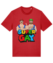 Load image into Gallery viewer, Super Gay Mario and Luigi T-Shirt
