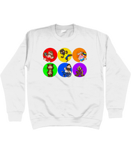 Load image into Gallery viewer, Gay Pride Spots Sweatshirt
