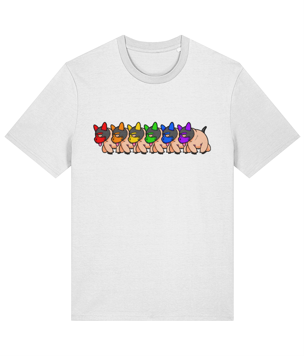 Gay Pup Rainbow Pride T-Shirt