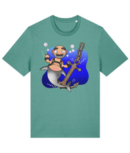 Load image into Gallery viewer, Leather Shark Merman T-Shirt
