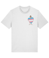 Load image into Gallery viewer, Trans Pride Heart T-Shirt
