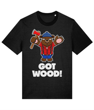 Load image into Gallery viewer, Got Wood and an Axe T-Shirt
