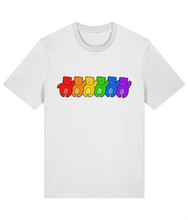 Load image into Gallery viewer, Gay Bear Rainbow Pride T-Shirt
