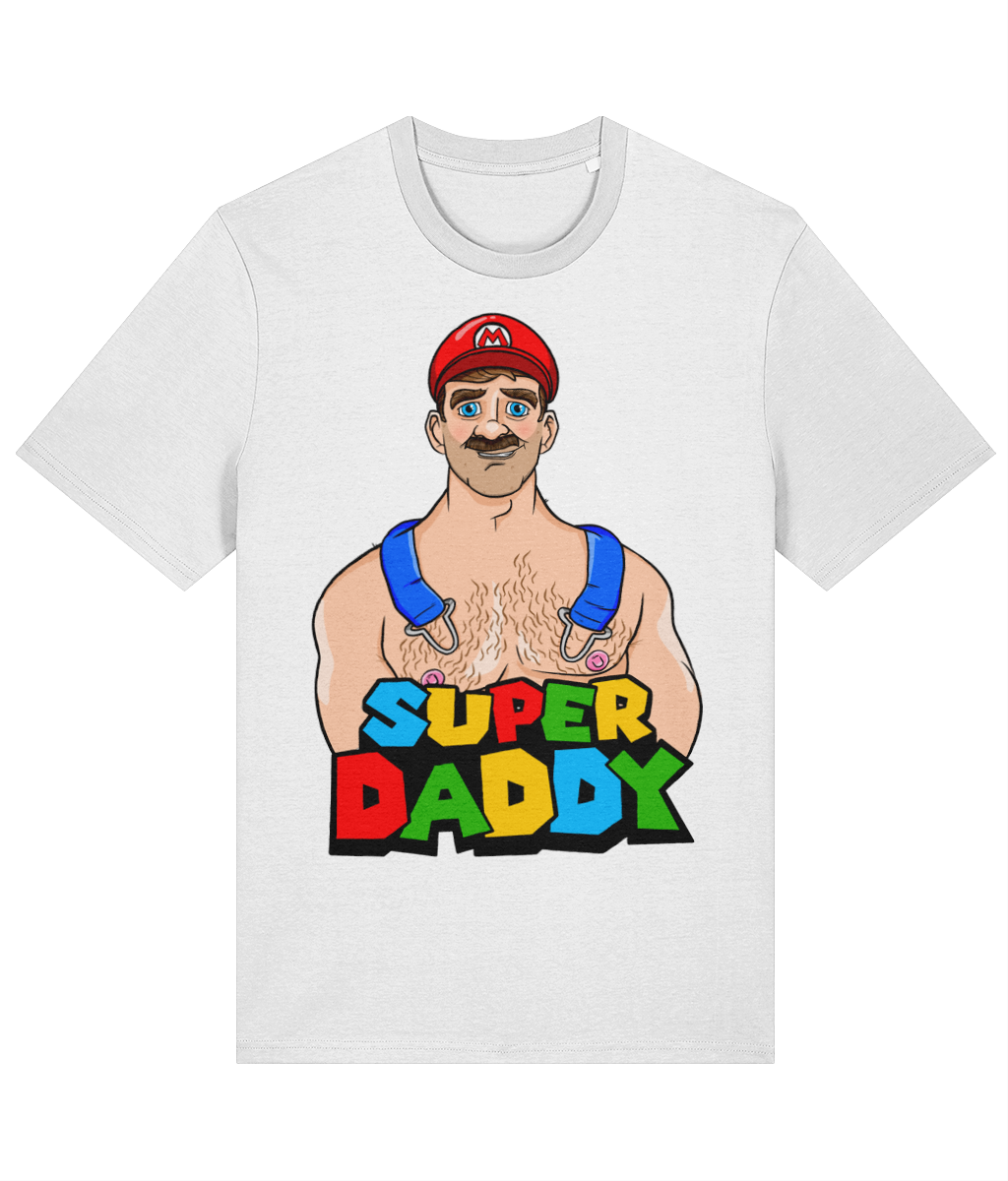 Super Daddy Mario T-Shirt