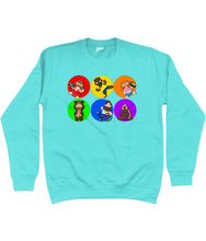 Load image into Gallery viewer, Gay Pride Spots Sweatshirt
