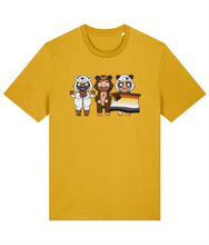 Load image into Gallery viewer, Three Bears in Onesies T-shirt
