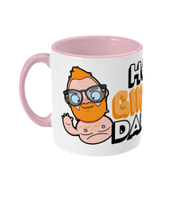 Load image into Gallery viewer, Fun design showcasing a gay ginger daddy waving

