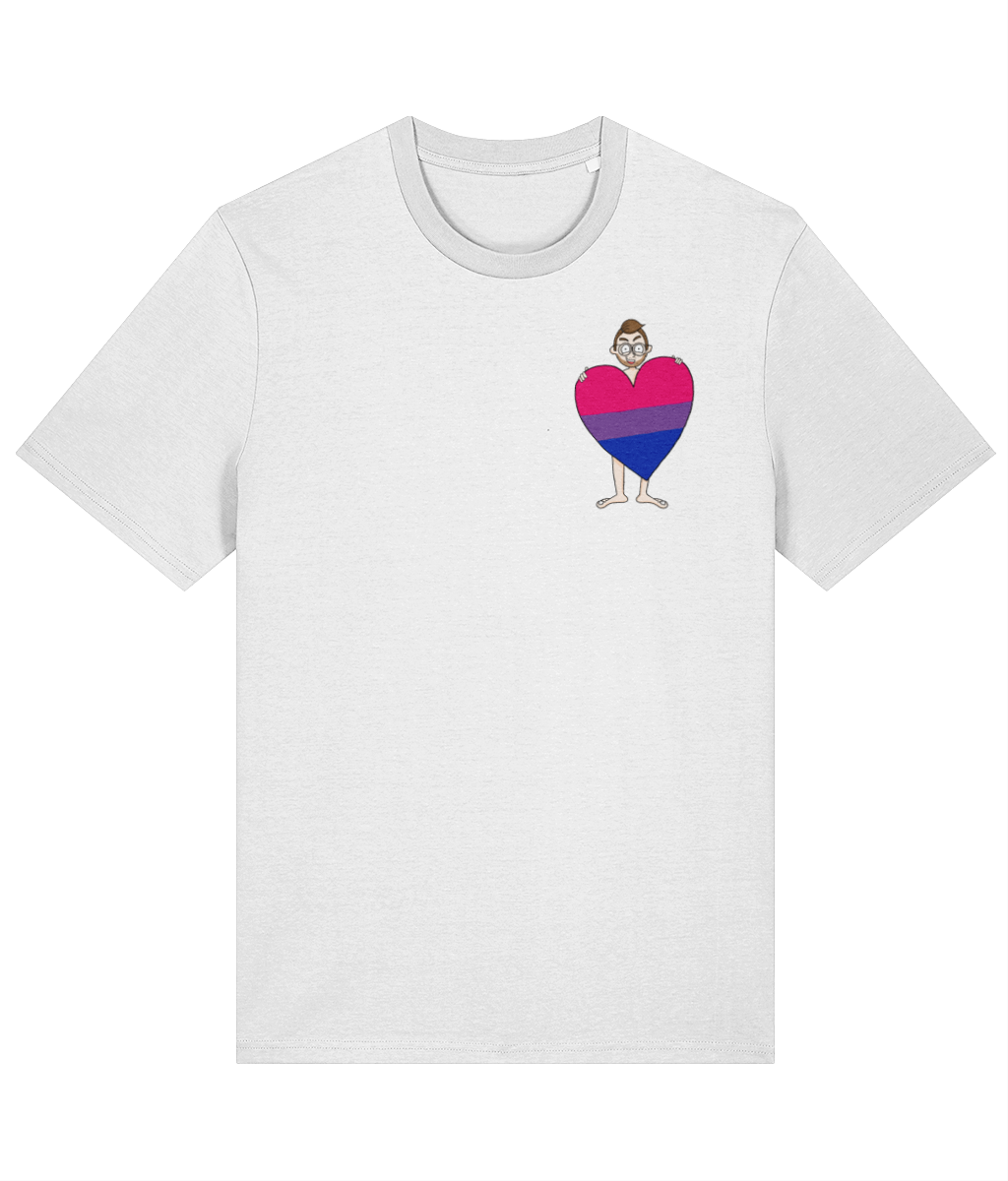 Bi Pride Heart T-Shirt