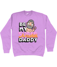 Load image into Gallery viewer, Fun design showcasing a silver haired gay daddy holding a sweet doughnut
