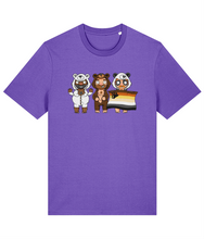 Load image into Gallery viewer, Three Bears in Onesies T-shirt
