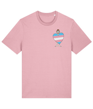 Load image into Gallery viewer, Trans Pride Heart T-Shirt
