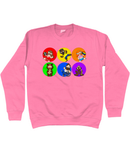 Load image into Gallery viewer, Gay Pride Spots Sweatshirt
