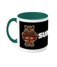 Load image into Gallery viewer, A Brown Bear tied up with red rope and with a ball gag in his mouth
