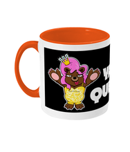 Load image into Gallery viewer, A Brown Bear dressed in drag wearing a gold sparkly dress, pink wear and a crown
