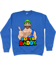 Load image into Gallery viewer, Luigi with a naked hairy Chest and giving a thumbs up
