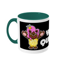 Load image into Gallery viewer, A Brown Bear dressed in drag wearing a gold sparkly dress, pink wear and a crown
